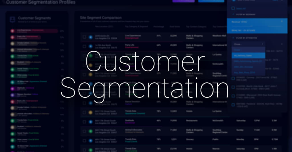 How customer segmentation can drive better location-based decision-making